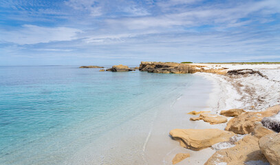 Is Arutas beach, Oristano, Sardinia
