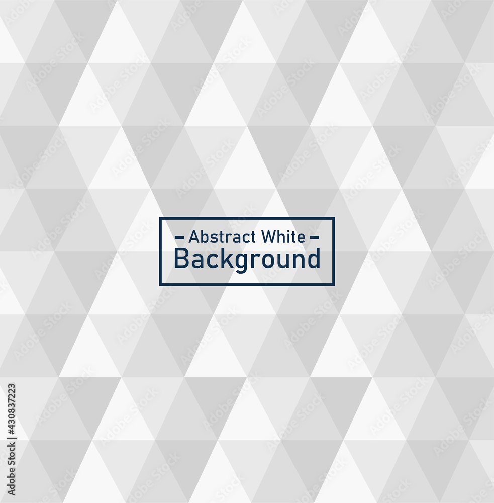 Poster abstract triangular background