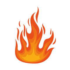fire flame orange