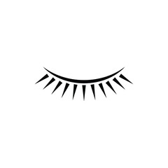 Obraz premium eyelashes logo icon design template