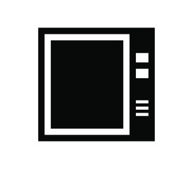 Microwave oven icon