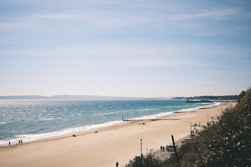 beach and sea