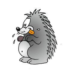 Hedgehog (comic, illustration)