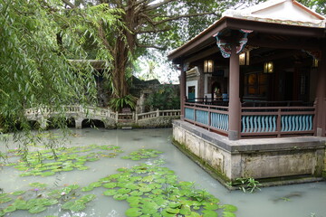 pavilion in the garden