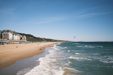 view of the beach
