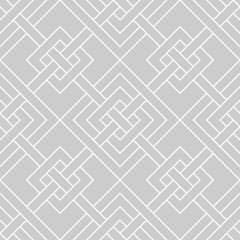 Vector geometric seamless pattern. Modern geometric background. Lattice with squares.