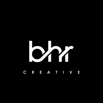 BHR Letter Initial Logo Design Template Vector Illustration