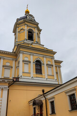 Fototapeta na wymiar Vysotsky monastery in Serpukhov, Moscow oblast, Russia