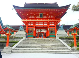 Foto op Canvas Fushimi Inari,  kyoto Japan © Catalano