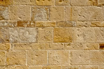 Foto op Aluminium Ancient stone wall texture  © Olga
