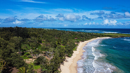 hawaii drone beach