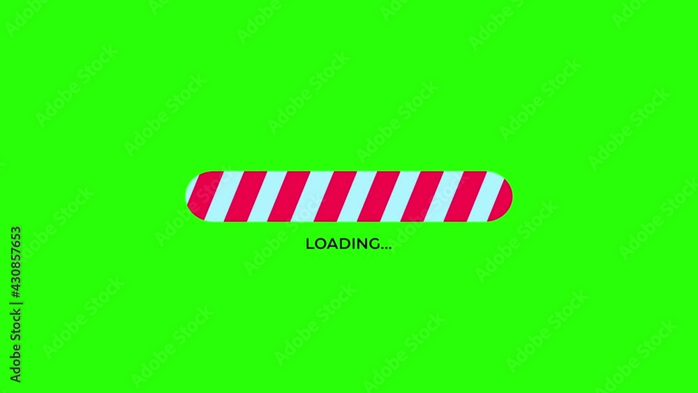 Poster modern 4k loading animation bar background. abstract green screen loading animation