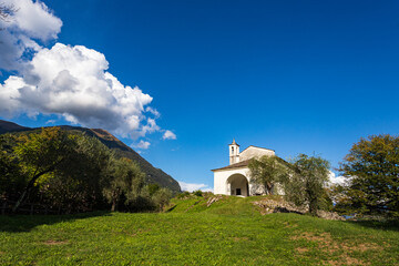 Basilica di Sant'Eufemia - isola Comacina, lago di Como