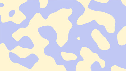 Obraz premium Abstract liquid background in yellow and violet. Vector illustration.