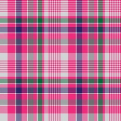 Colourful Plaid textured Seamless Pattern