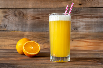 Glass of Yellow Bird Cocktail