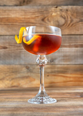 Glass of Tipperary cocktail
