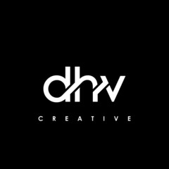 DHV Letter Initial Logo Design Template Vector Illustration