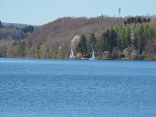 Bostalsee - Stausee im nördlichen Saarland