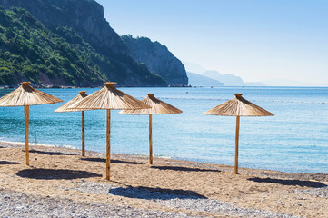 Bay near Jaz beach near Budva