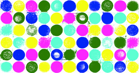 Irregular texture composed of mulricolored geometric elements. Colorful pattern. For use as background, wallpaper, prints, packaging paper and textiles. Abstract vector illustration. EPS10