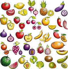 fruits and vegetables