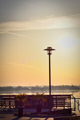 Sonnenaufgang am Altmühlsee