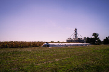 oil well in the field