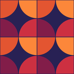 Seamless pattern. Ethnic ornament. Embroidery background. Tribal wallpaper. Ethnical folk image. Tribe motif. Ancient mosaic. Geometric digital paper, web design, textile print backdrop. Vector art.