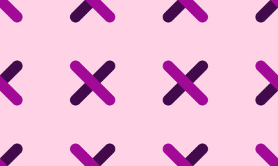 Obraz premium seamless fabric and background vector pattern drawn in x shape