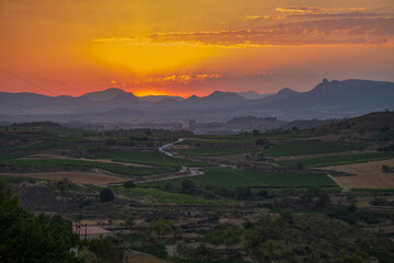 Briones medieval village in  La Rioja Spain