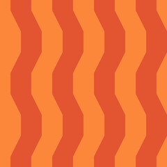 Zigzag lines ornament. Seamless pattern. Jagged stripes motif. Waves ornate. Curves image. Wavy figures background. Digital paper, textile print, web design, abstract illustration. Vector artwork.