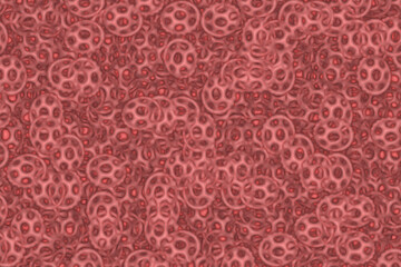 Abstract fractal background Brown Spiral Oriental Garden computer-generated image.