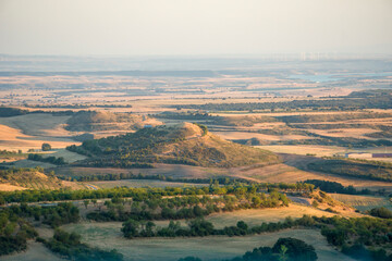 Obraz premium Loarre in Huesca province Aragon Spain on August 19, 2020