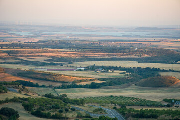 Loarre in Huesca province Aragon Spain on August 19, 2020