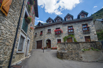 Lanuza Reservoir in Valle de Tena, Huesca, Spain