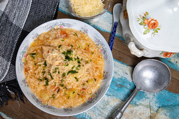 Brazilian cuisine, Chicken soup traditional Brazil dishes