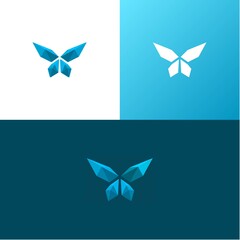 beauty Butterfly logo design inspiration - Vector