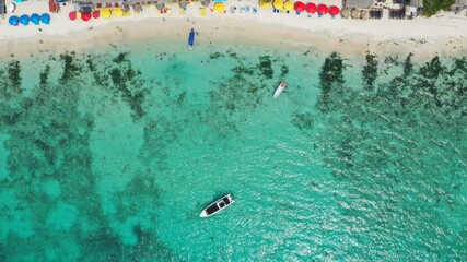 Playa Blanca Cartagena Colombia - obrazy, fototapety, plakaty