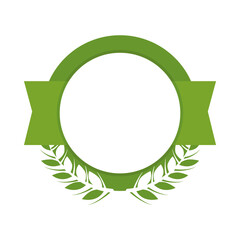 decorative green seal