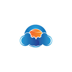 Cloud template vector