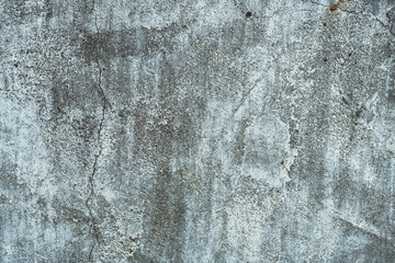 Background texture. Aged concrete surface with white paint residues. Top view. Copy space