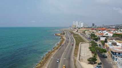 Cartagena Colombia city walls