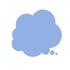 思い浮かべる吹き出し