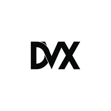 dvx letter original monogram logo design