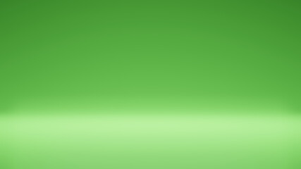 Modern Studio Background modern and simple . Abstract green background modern empty space studio room for display product ad website . Green empty room studio premium used for business background