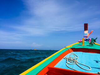 Boat, Koh Nang Yuan, Thailand