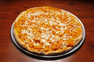 Delicious Italian Buffalo Chicken Pizza