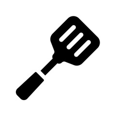 Spatula icon vector isolated