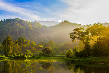 Lake in the Mountains